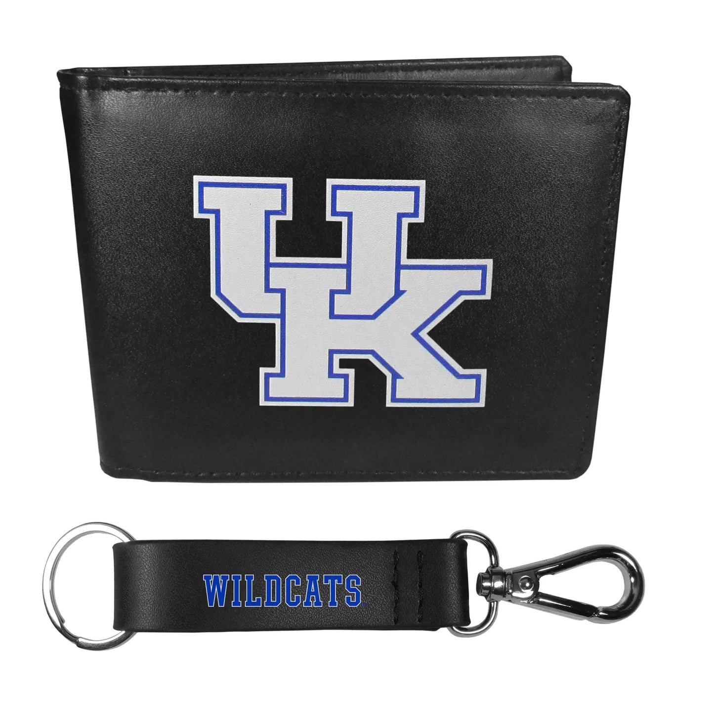 Kentucky Wildcats Bi-fold Wallet & Strap Key Chain - Kentucky Wildcats - Flyclothing LLC