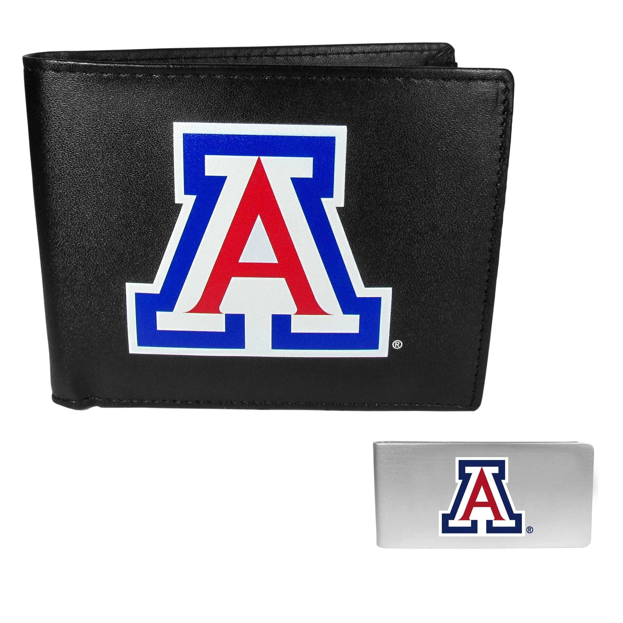 Arizona Wildcats Bi-fold Wallet & Money Clip - Arizona Wildcats - Flyclothing LLC
