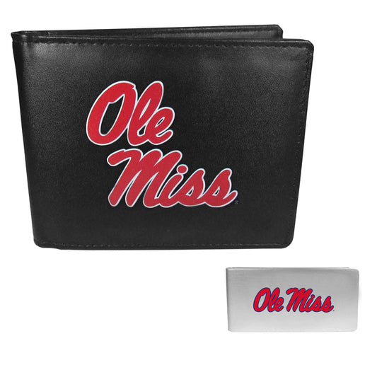 Mississippi Rebels Bi-fold Wallet & Money Clip - Mississippi Rebels - Flyclothing LLC