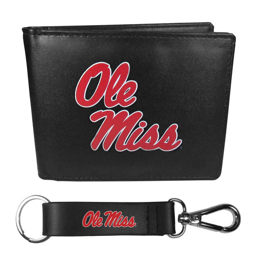 Mississippi Rebels Bi-fold Wallet & Strap Key Chain - Mississippi Rebels - Flyclothing LLC