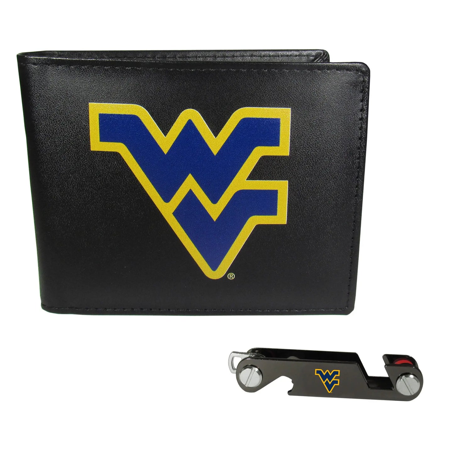 W. Virginia Mountaineers Bi-fold Wallet & Key Organizer - W. Virginia Mountaineers - Flyclothing LLC