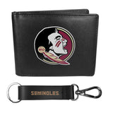 Florida St. Seminoles Bi-fold Wallet & Strap Key Chain