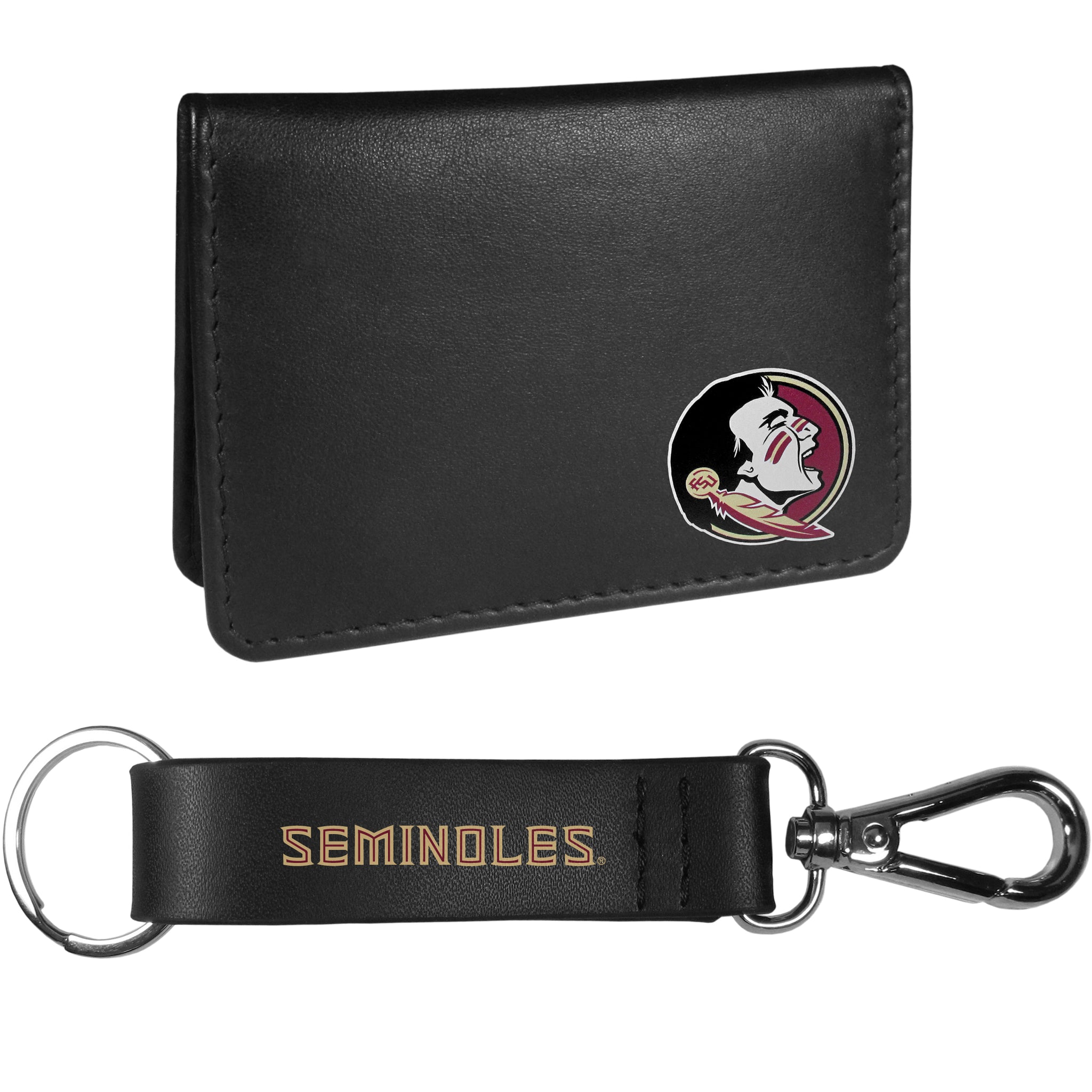 Florida St. Seminoles Weekend Bi-fold Wallet & Strap Key Chain