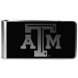 Texas A & M Aggies Black and Steel Money Clip
