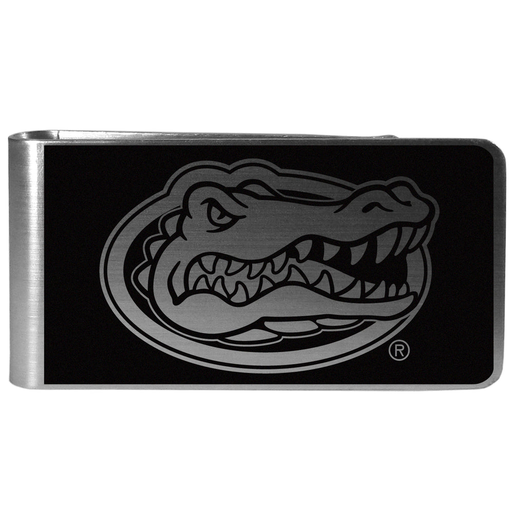 Florida Gators Black and Steel Money Clip