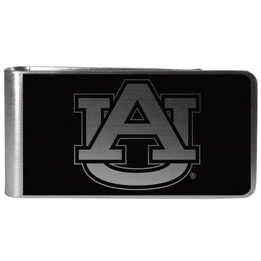 Auburn Tigers Black and Steel Money Clip - Auburn Tigers - Flyclothing LLC