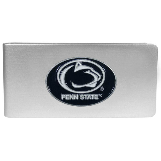 Penn St. Nittany Lions Brushed Metal Money Clip - Penn St. Nittany Lions - Flyclothing LLC