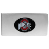 Ohio St. Buckeyes Brushed Metal Money Clip
