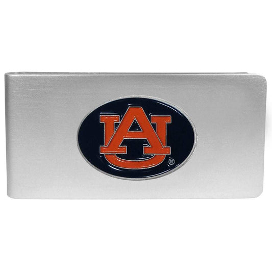Auburn Tigers Brushed Metal Money Clip - Auburn Tigers - Flyclothing LLC