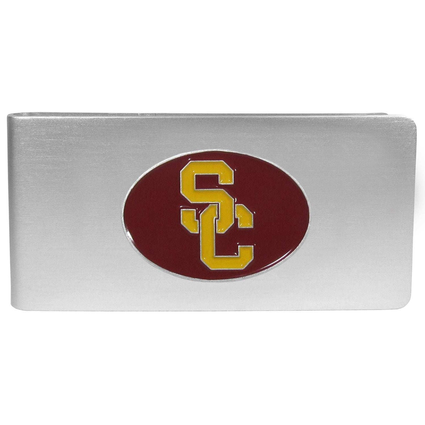 USC Trojans Brushed Metal Money Clip - USC Trojans - Flyclothing LLC