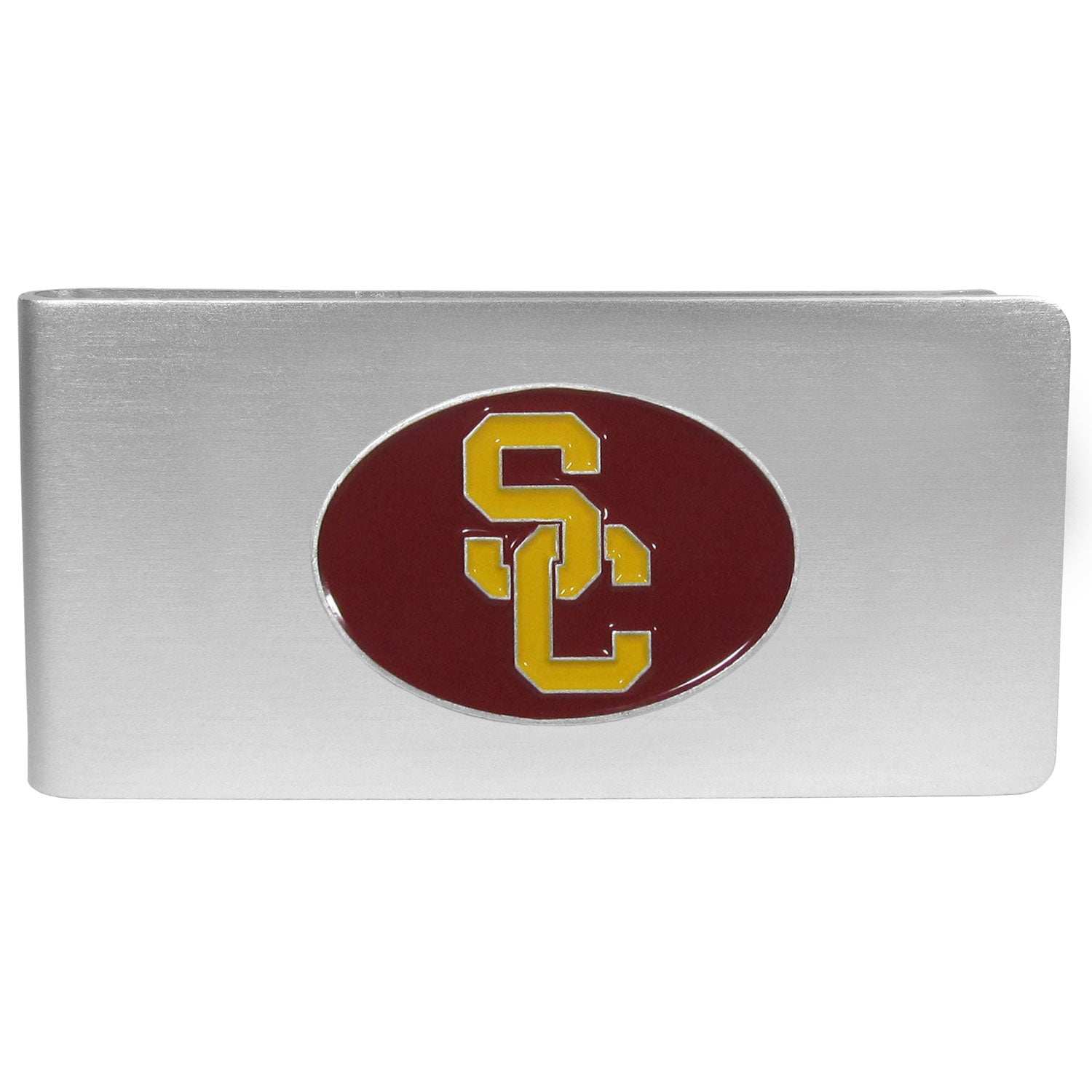 USC Trojans Brushed Metal Money Clip - USC Trojans - Flyclothing LLC