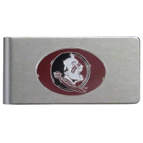 Florida St. Seminoles Brushed Metal Money Clip - Florida St. Seminoles - Flyclothing LLC
