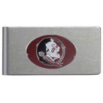 Florida St. Seminoles Brushed Metal Money Clip