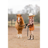 TuffRider Toddler Tan Fringe Bootie