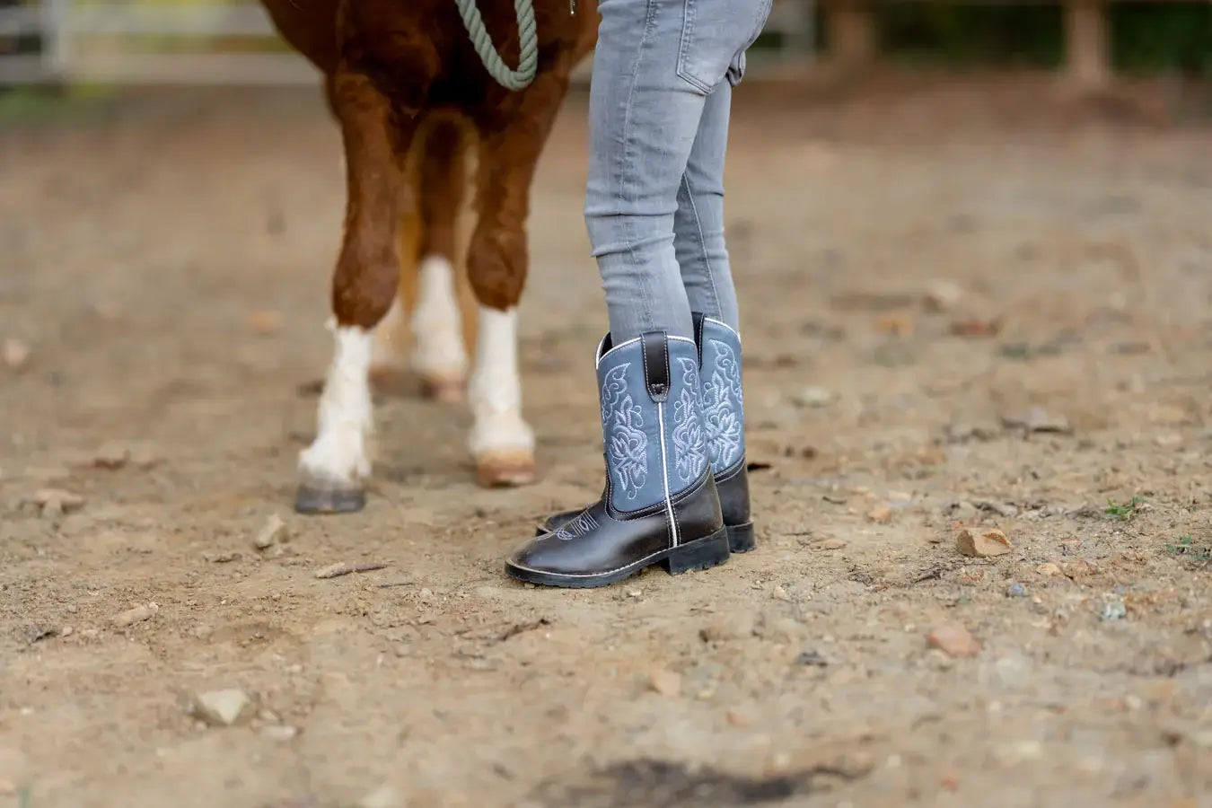 TuffRider Children's Yellowstone Rounded Toe Western Boot - Breeches.com - Flyclothing LLC
