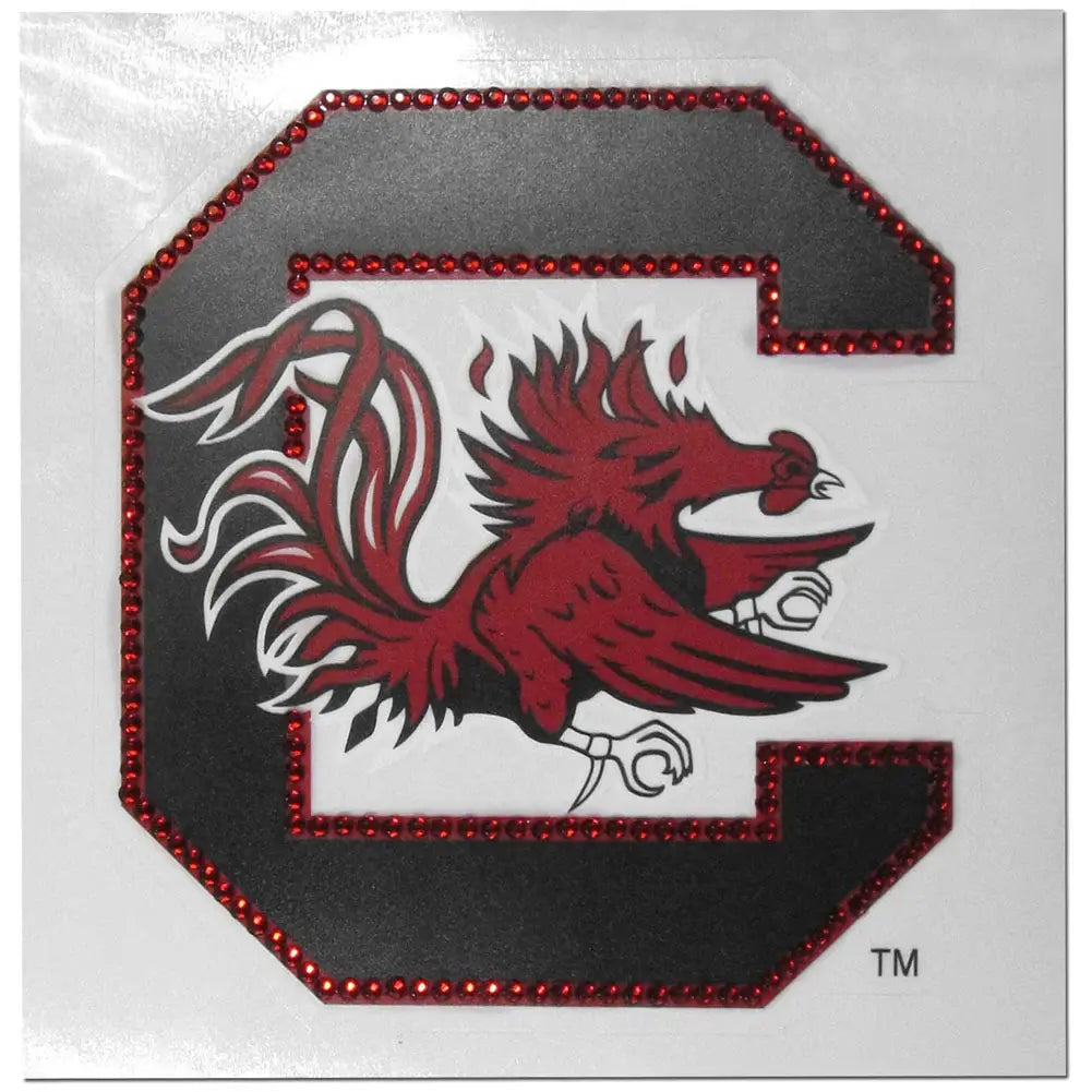 S. Carolina Gamecocks Vinyl Bling Decal - S. Carolina Gamecocks - Flyclothing LLC