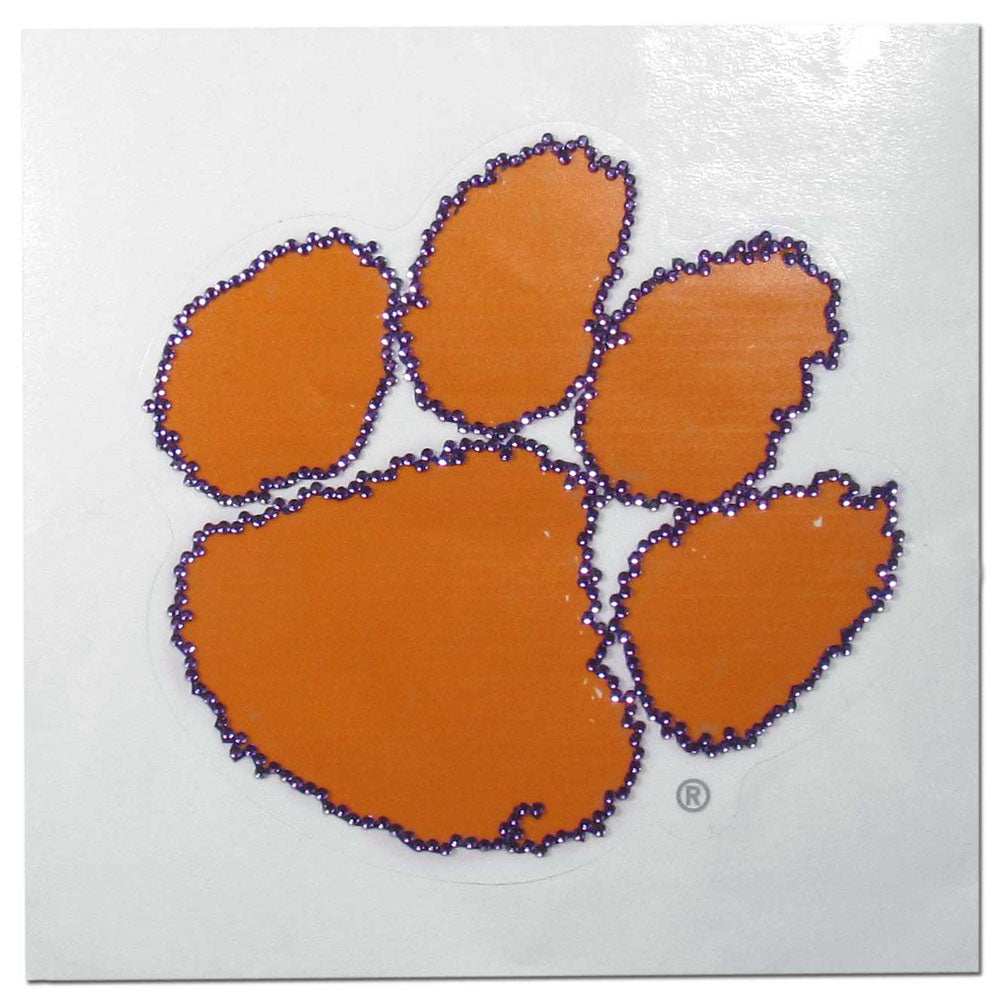Clemson Tigers Vinyl Bling Decal - Clemson Tigers - Flyclothing LLC