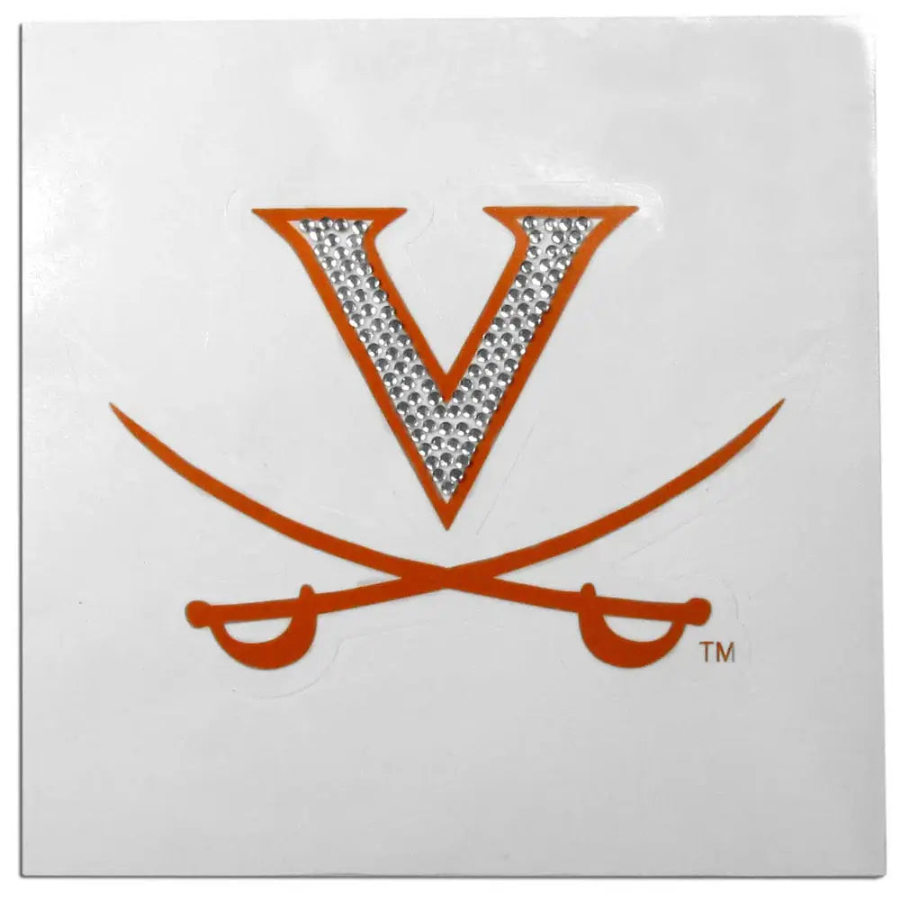 Virginia Cavaliers Vinyl Bling Decal - Virginia Cavaliers - Flyclothing LLC