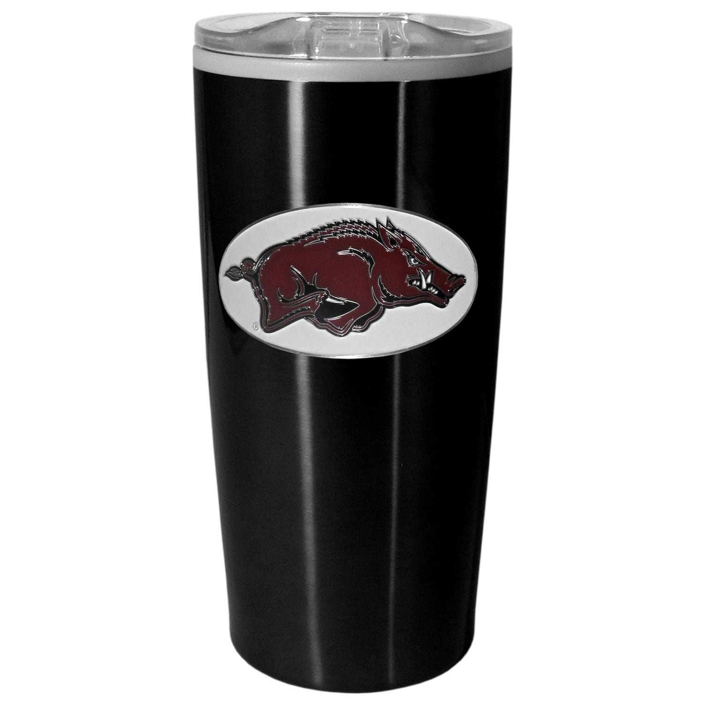 Arkansas Razorbacks Black Travel Mug - Arkansas Razorbacks - Flyclothing LLC
