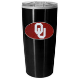Oklahoma Sooners Black Travel Mug