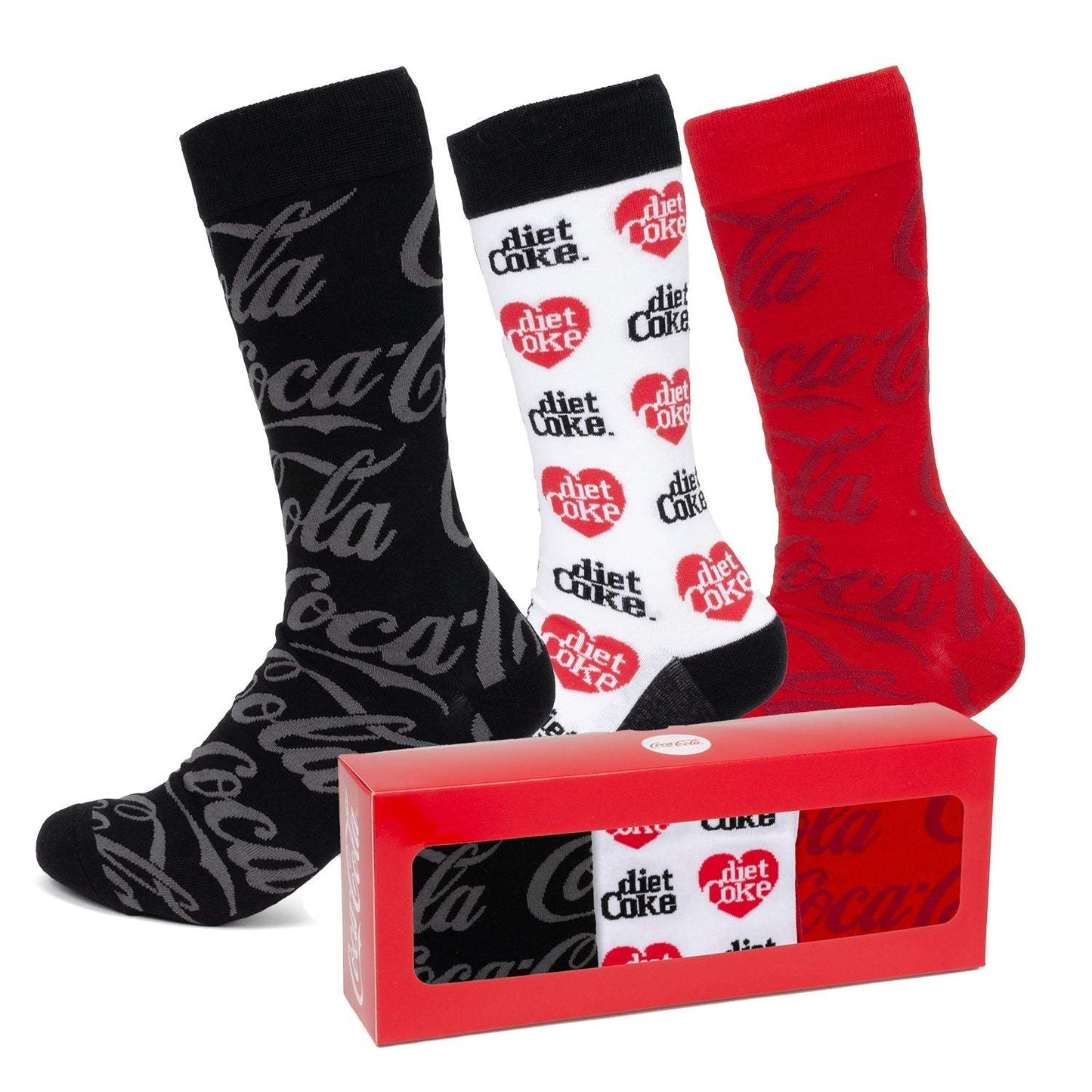 Coca-Cola 3 Pack Sock Set - Cufflinks.com - Flyclothing LLC