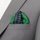 Argyle Dot Multi Pocket Square