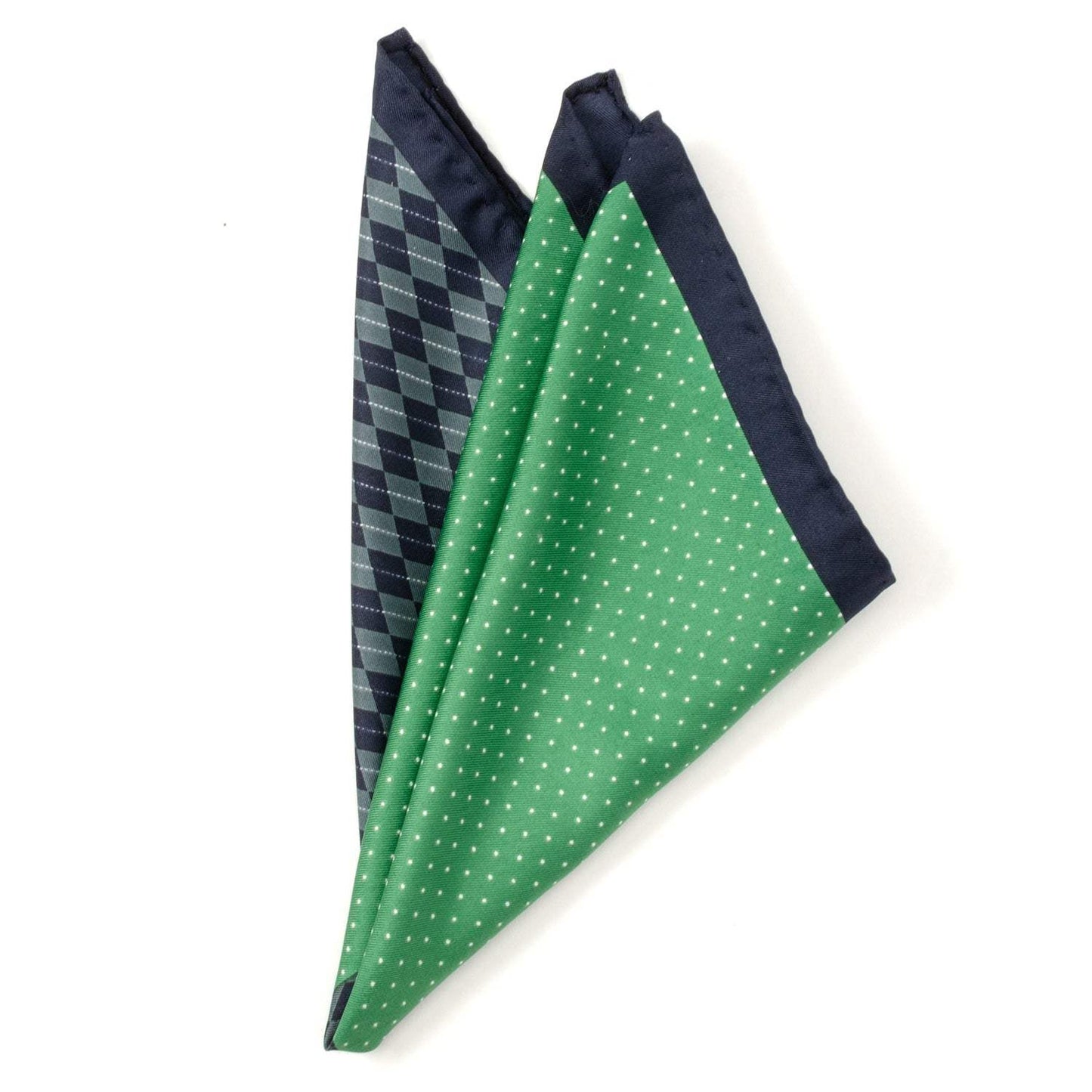 Argyle Dot Multi Pocket Square - Cufflinks.com - Flyclothing LLC