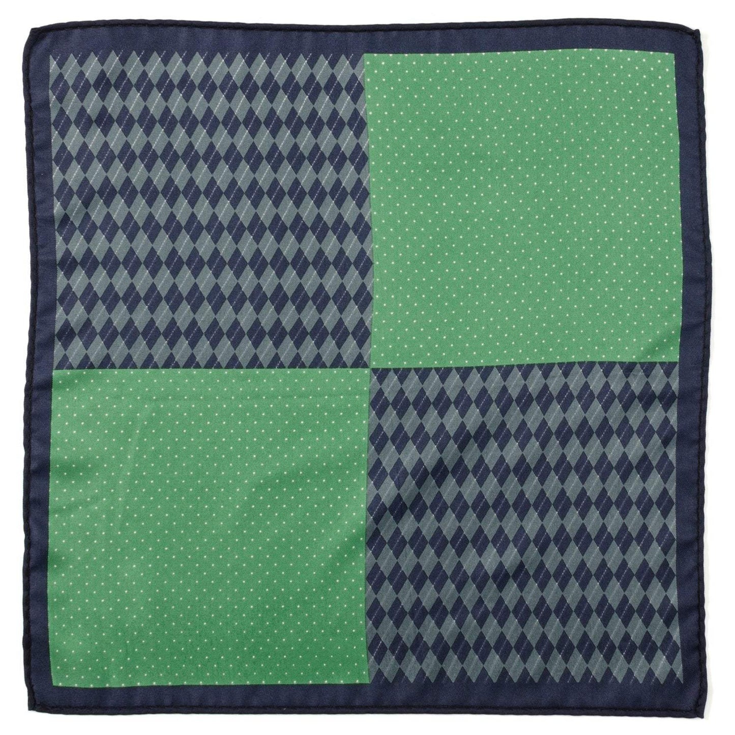 Argyle Dot Multi Pocket Square - Cufflinks.com - Flyclothing LLC