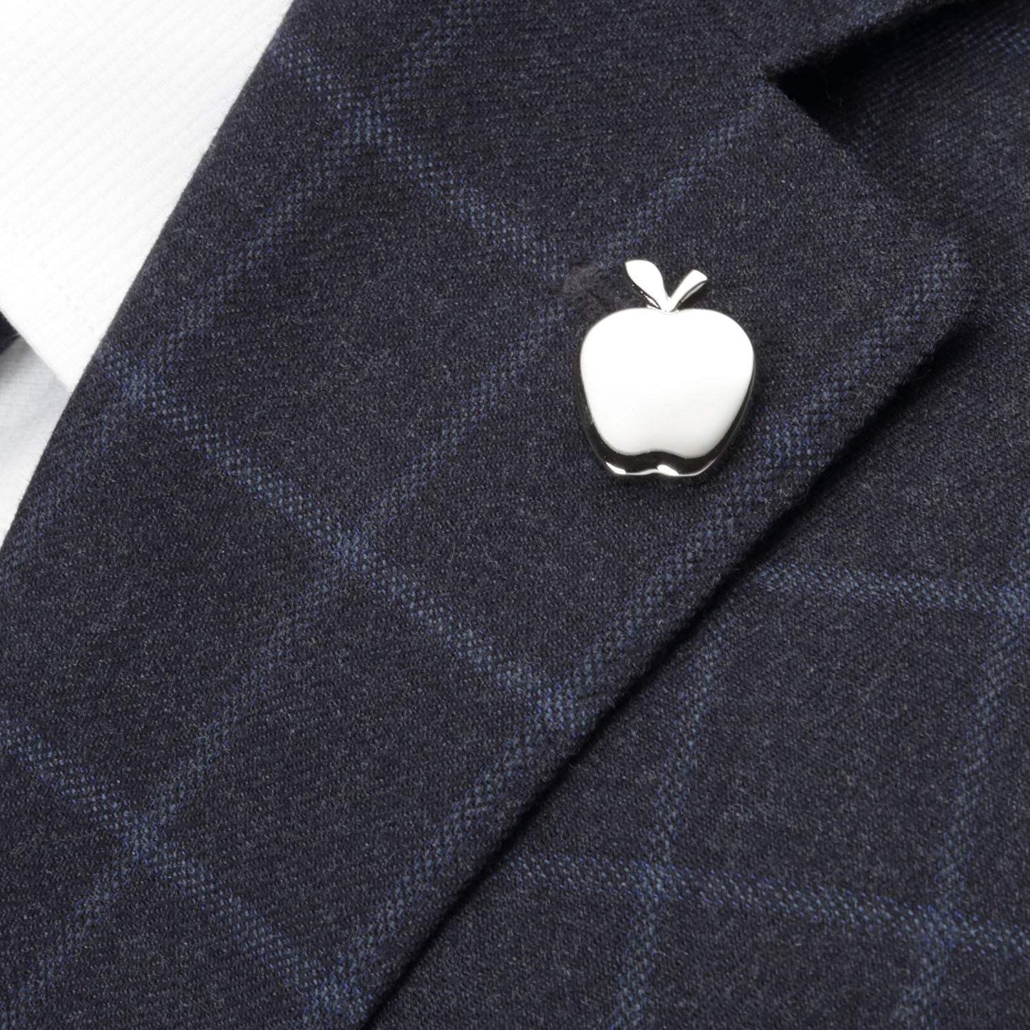 Apple Lapel Pin - Cufflinks.com - Flyclothing LLC