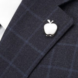 Apple Lapel Pin - Cufflinks.com - Flyclothing LLC