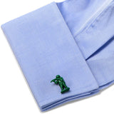 Green Army Men Cufflinks - Cufflinks.com - Flyclothing LLC