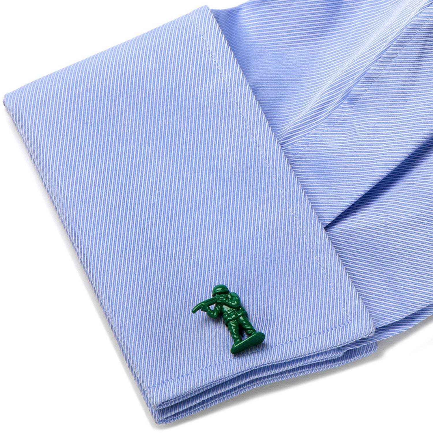 Green Army Men Cufflinks - Cufflinks.com - Flyclothing LLC