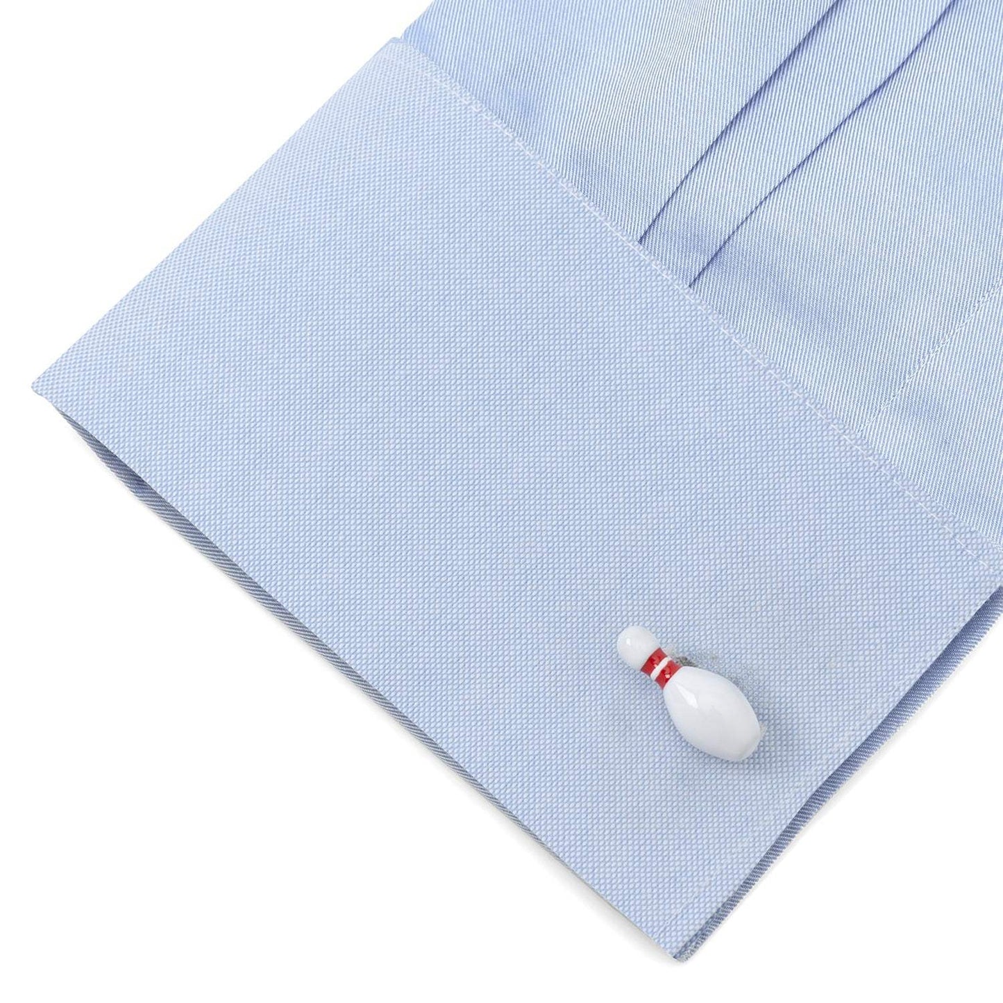 Bowling Pin & Ball 3D Cufflinks - Cufflinks.com - Flyclothing LLC