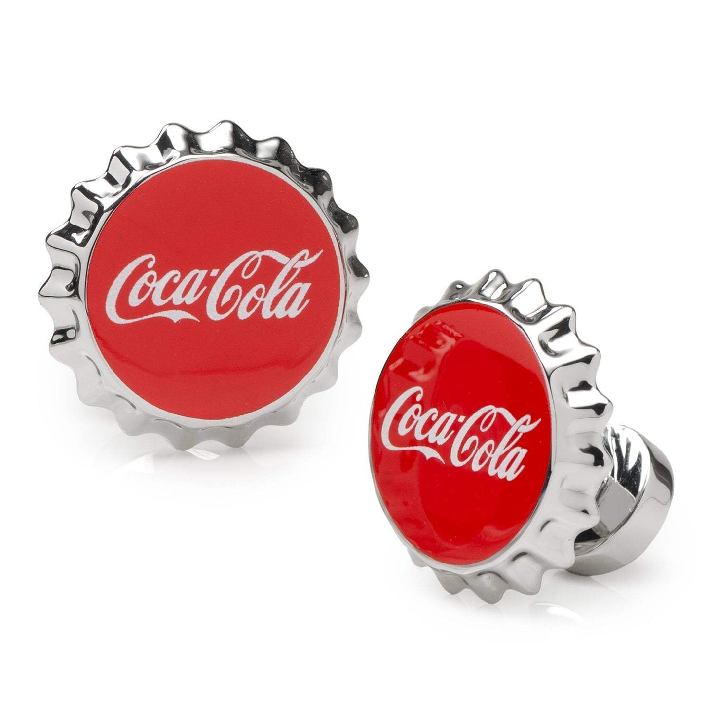 Coca-Cola Bottle Cap Cufflinks - Cufflinks.com - Flyclothing LLC