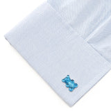 Blue Gummy Bear Cufflinks - Cufflinks.com - Flyclothing LLC