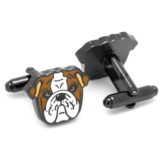 English Bulldog Cufflinks - Cufflinks.com - Flyclothing LLC