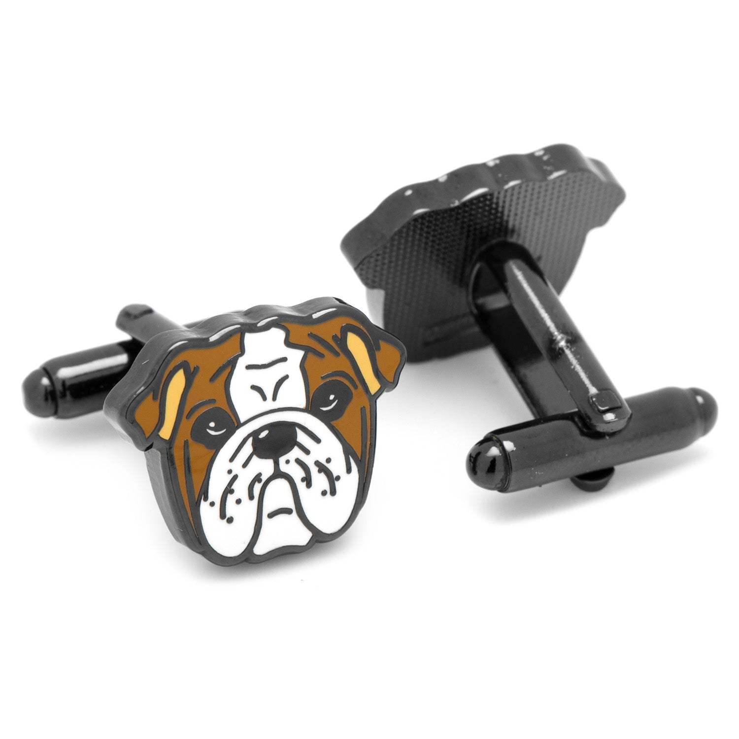 English Bulldog Cufflinks - Cufflinks.com - Flyclothing LLC