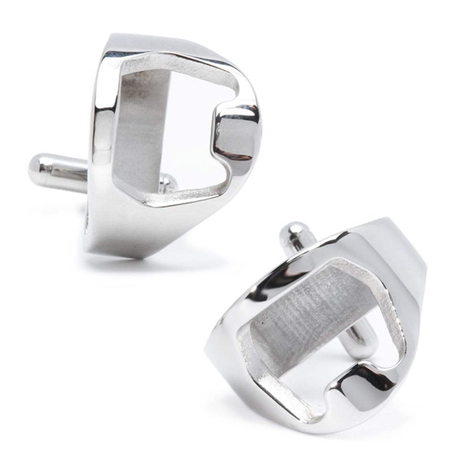 Stainless Steel Bottle Opener Cufflinks - Cufflinks.com - Flyclothing LLC