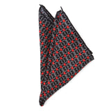 Intertwined Hearts Pocket Square - Cufflinks.com - Flyclothing LLC