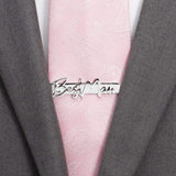 Best Man Silver Tie Bar - Cufflinks.com - Flyclothing LLC