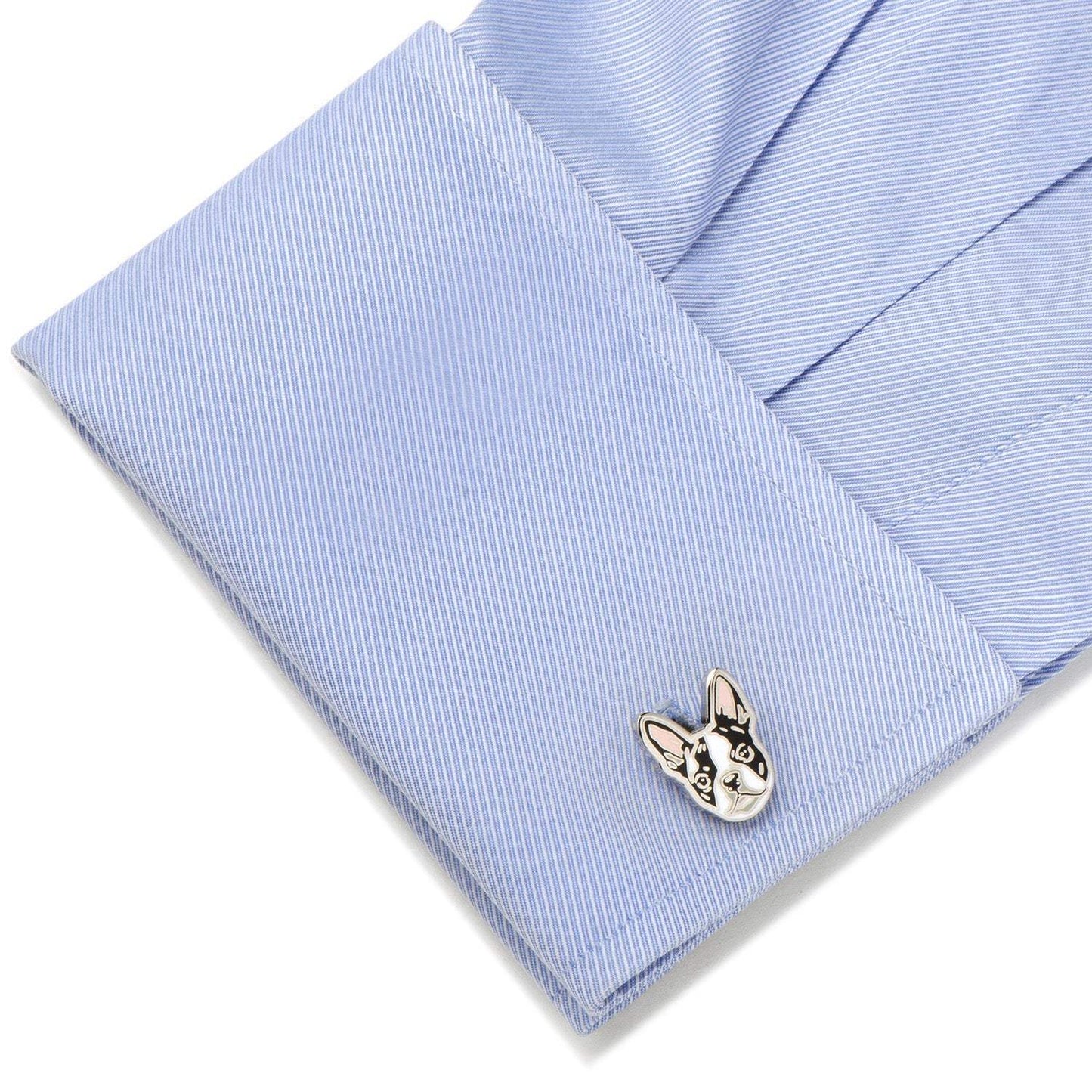 Boston Terrier Cufflinks - Cufflinks.com - Flyclothing LLC