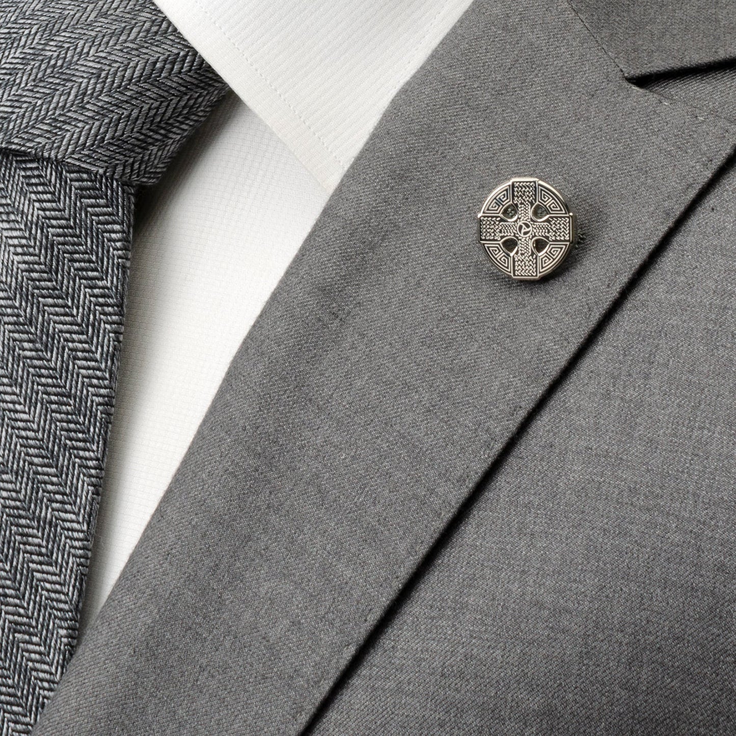 Celtic Cross Lapel Pin - Cufflinks.com