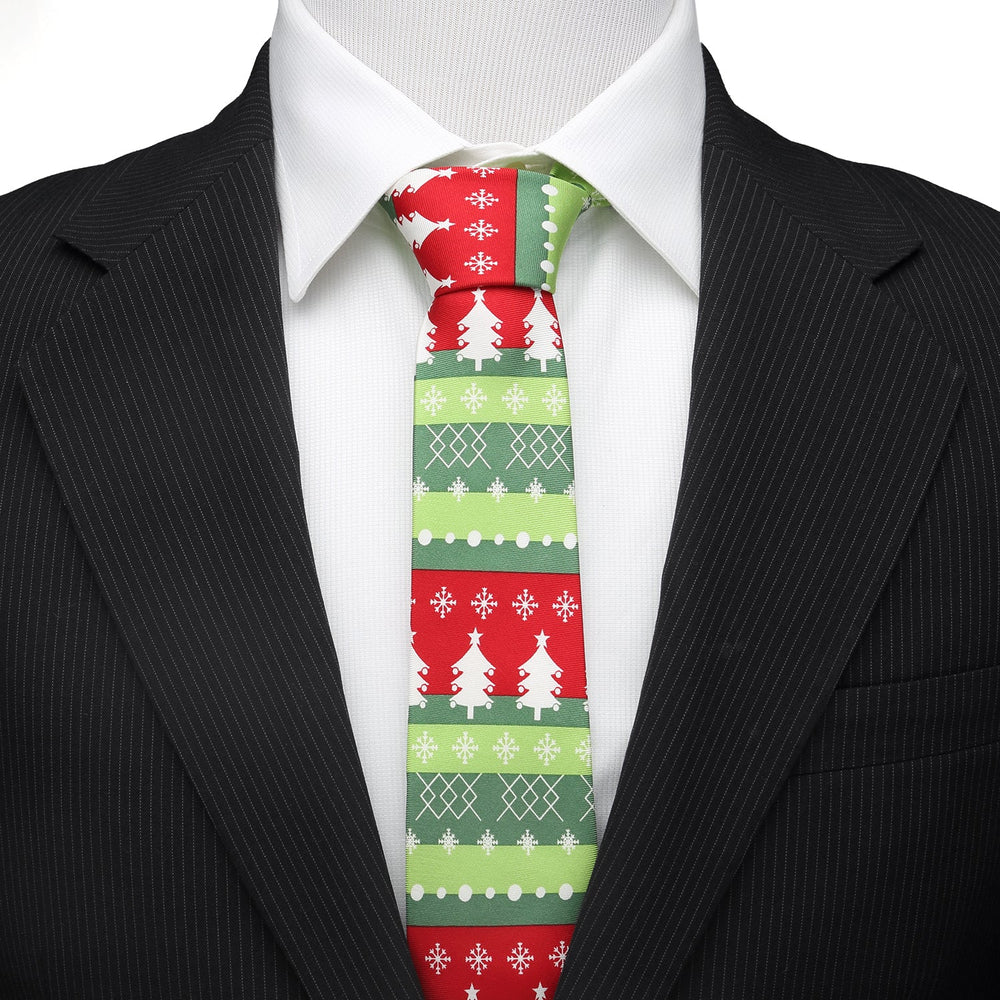 Christmas Tree Men's Tie - Cufflinks.com - Flyclothing LLC