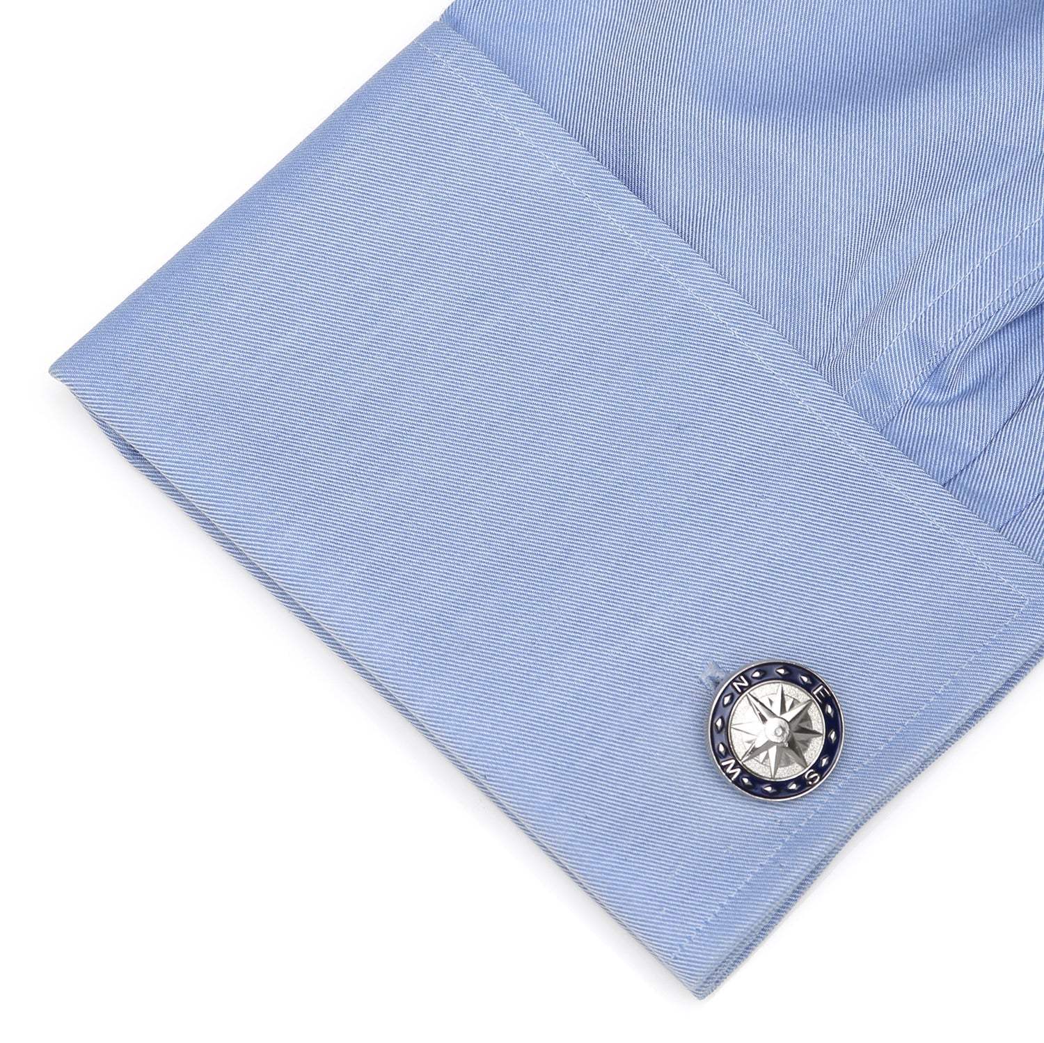 Compass Gift Set - Cufflinks.com - Flyclothing LLC