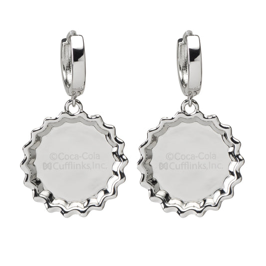Diet Coke Bottle Cap Earrings - Cufflinks.com - Flyclothing LLC