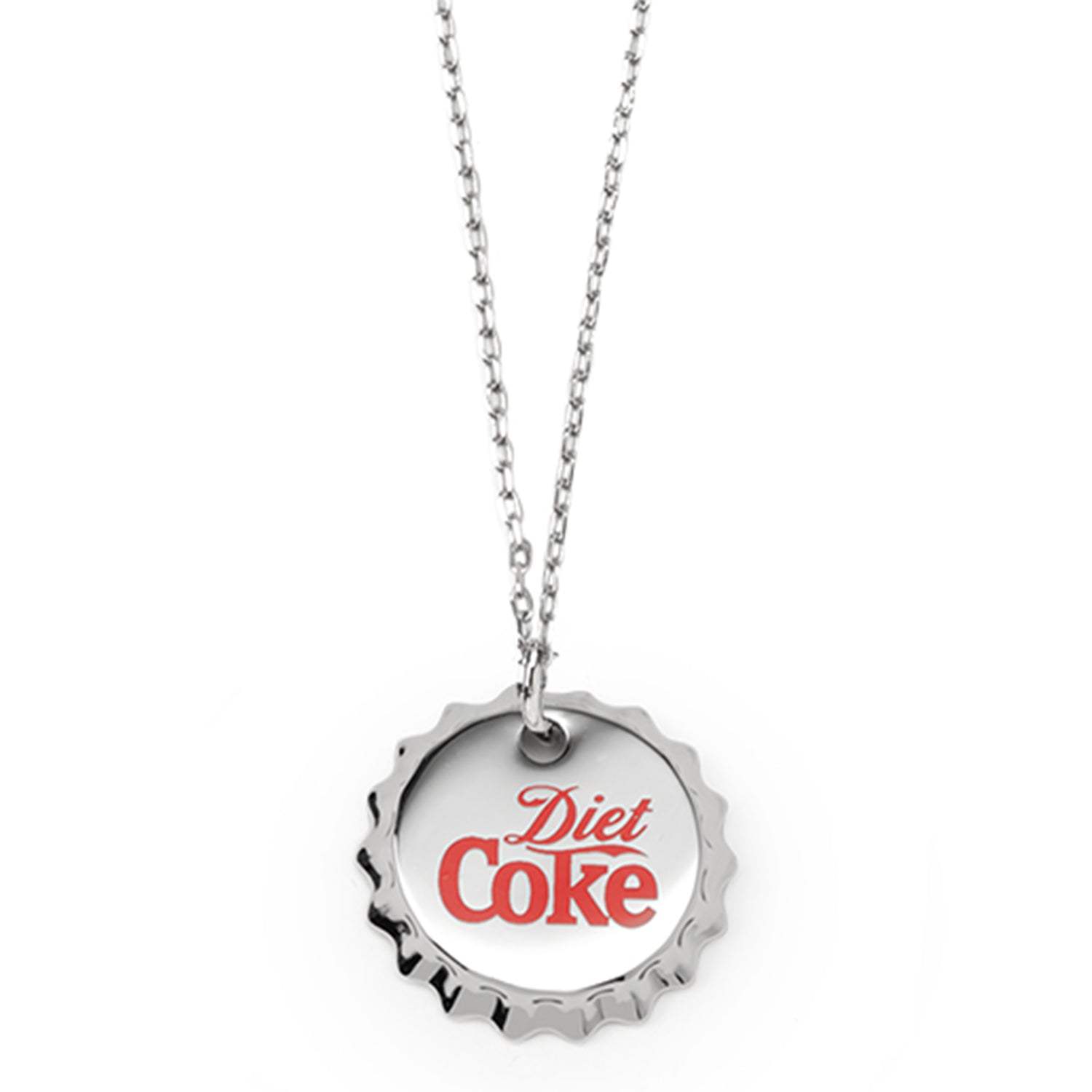 Diet Coke Bottle Cap Red Necklace - Cufflinks.com - Flyclothing LLC