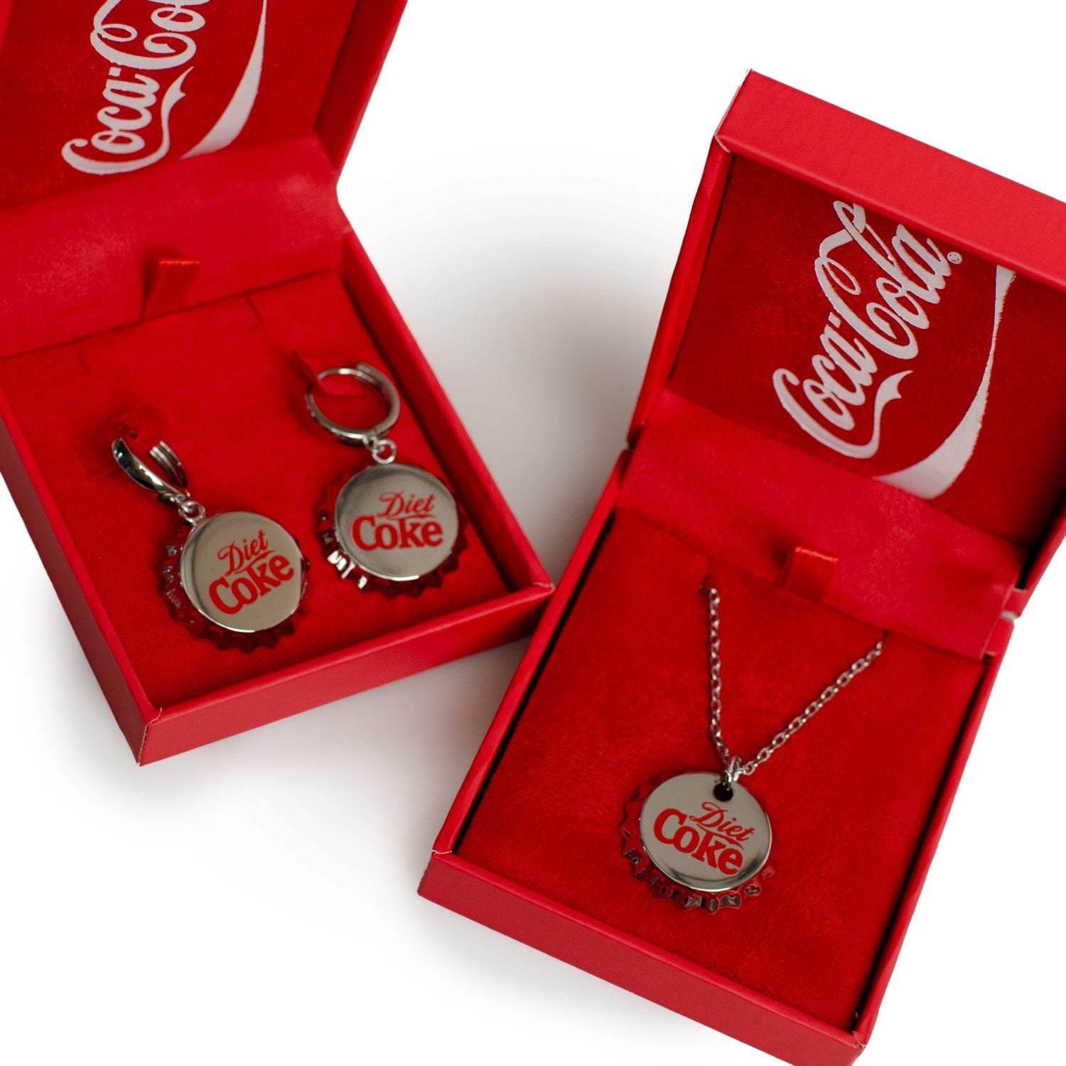 Diet Coke® Bottle Cap Red Necklace - Cufflinks.com - Flyclothing LLC