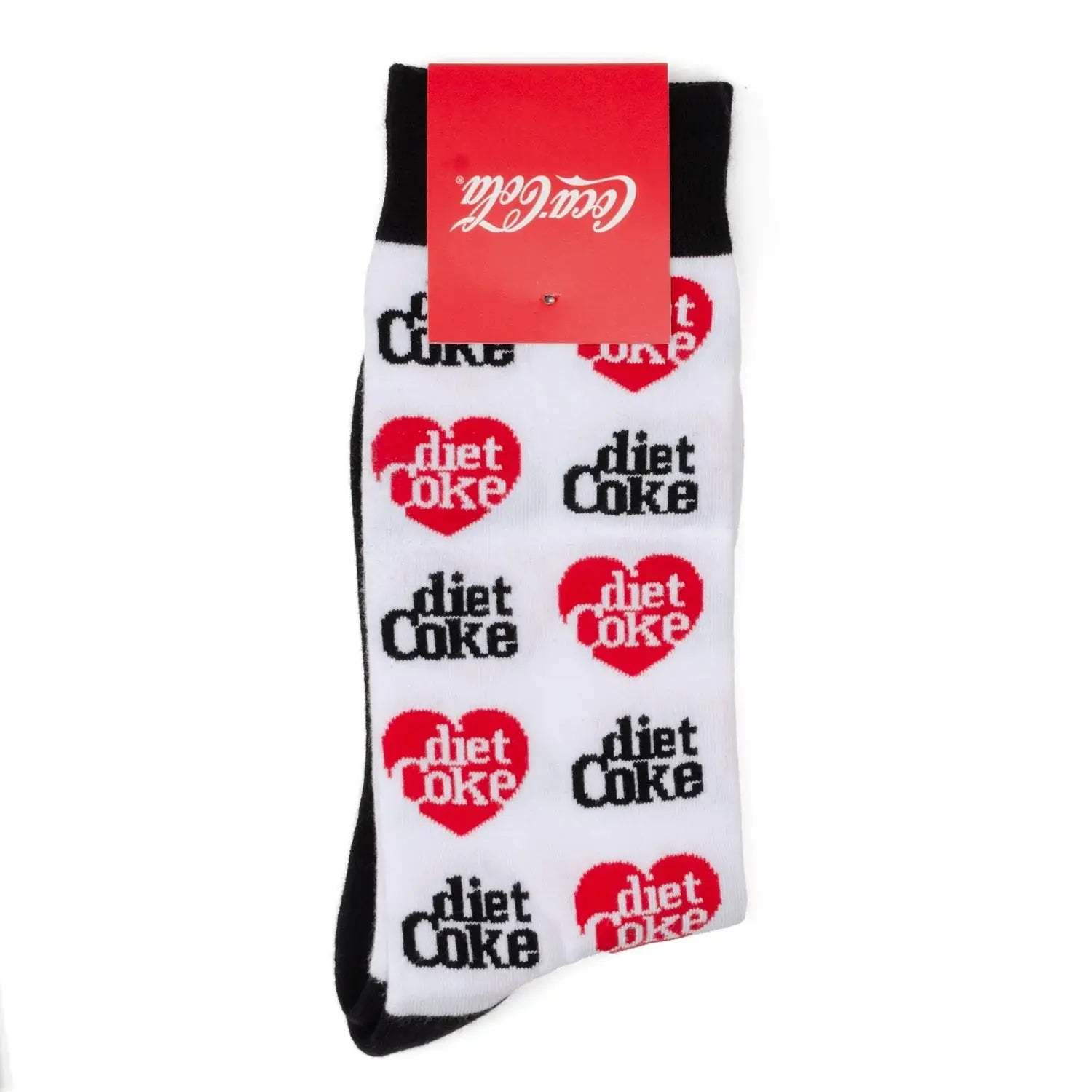 Diet Coke White Dress Socks - Cufflinks.com - Flyclothing LLC
