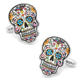 Day of the Dead Skull Cufflinks - Cufflinks.com - Flyclothing LLC