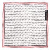 Fa La La Holiday Pocket Square - Cufflinks.com - Flyclothing LLC